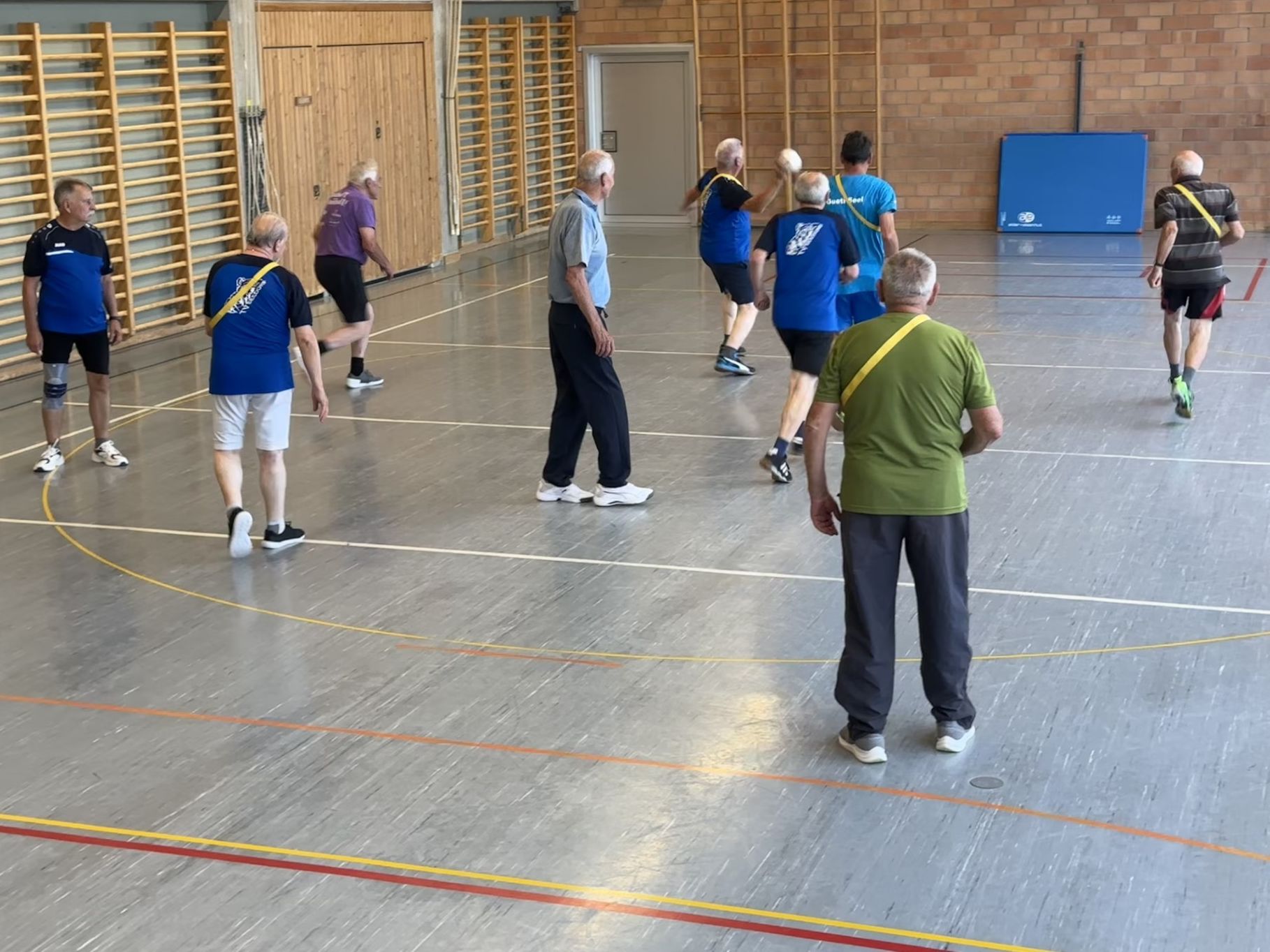 Ballspiel der Senioren